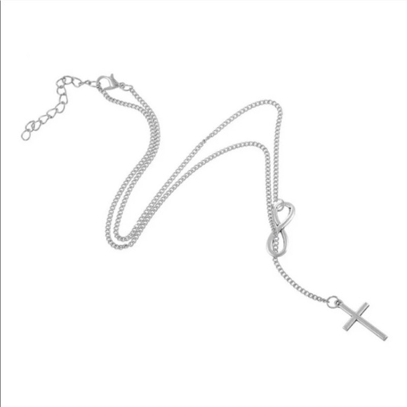 Women’s silver necklace - Picture 2 of 2